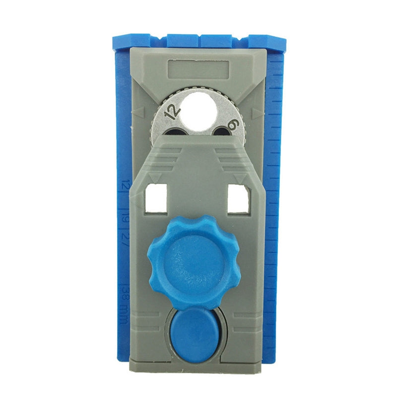 ELECTROPRIME Angular Oblique Woodworking Borehole Locator Sheet Connector with Scale Marking