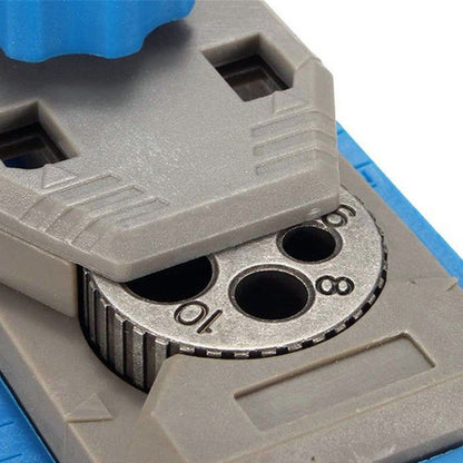 ELECTROPRIME Angular Oblique Woodworking Borehole Locator Sheet Connector with Scale Marking