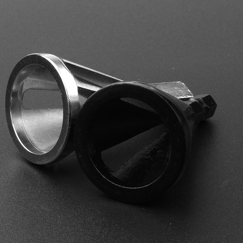 ELECTROPRIME Chamfer Stainless Steel Deburring External Chamfer Tool Triangle Handle Six-slot Chamfer(Black)