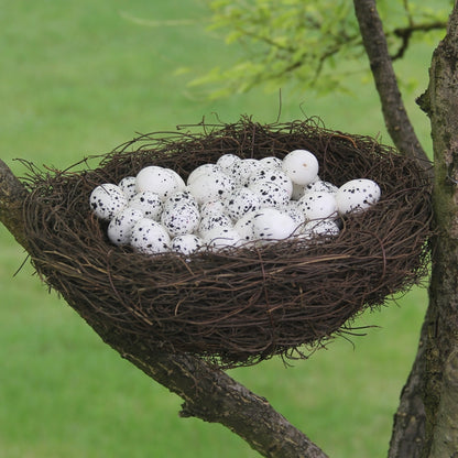 ELECTROPRIME 10 PCS Simulation Bird Egg Holiday Decoration