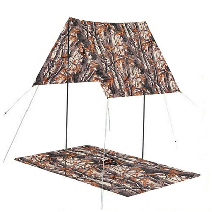 ELECTROPRIME 3 In 1 Outdoor Portable Multifunctional Camouflage Backpack Raincoat