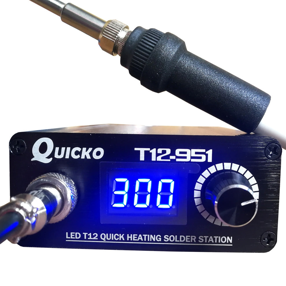 ELECTROPRIME MINI T12-951 LED Soldering Station Electronic Welding Iron Portable Welding Tool