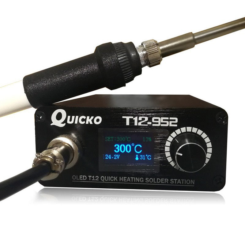 ELECTROPRIME MINI T12-952 LED Soldering Station Electronic Welding Iron Portable Welding Tool