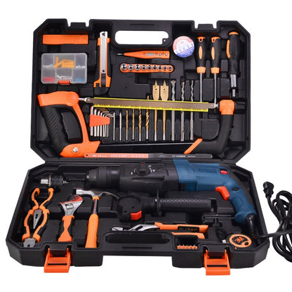 ELECTROPRIME STT-058B Multifunction Household 58-Piece Electric Hammer Drill (1300W) Toolbox Set