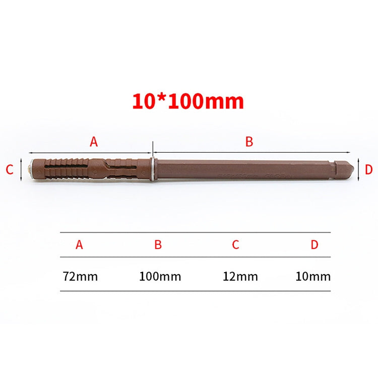 ELECTROPRIME 10 PCS Concealed Layer Board Pin Wall Bookshelf Invisible Bulkhead Nail, 10x100mm