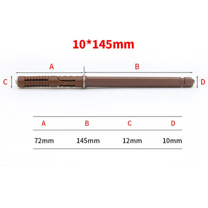 ELECTROPRIME 10 PCS Concealed Layer Board Pin Wall Bookshelf Invisible Bulkhead Nail, 10x145mm