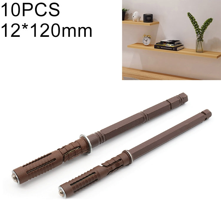 ELECTROPRIME 10 PCS Concealed Layer Board Pin Wall Bookshelf Invisible Bulkhead Nail, 12x120mm