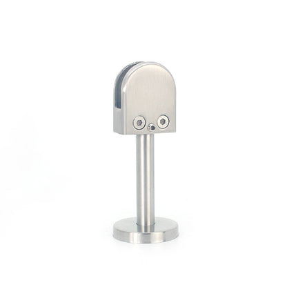 ELECTROPRIME 304 Stainless Steel Glass Fish Mouth Support Rod Fixing Clip with 14x60mm Rod, Specification: M