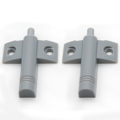 ELECTROPRIME 20 PCS Aircraft Shape Front Buffer Cabinet Door Anticollision Damper Shock Absorber(Grey)