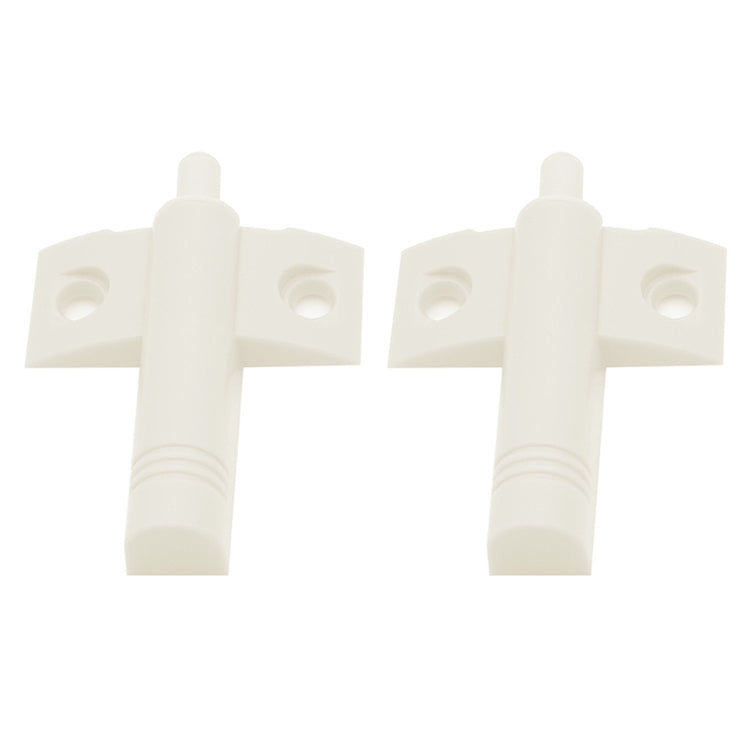 ELECTROPRIME 20 PCS Aircraft Shape Front Buffer Cabinet Door Anticollision Damper Shock Absorber(White)