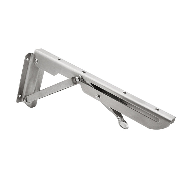 ELECTROPRIME 20 inch K Type Wall-mounted Foldable Stainless Steel Spring Storage Shelf for Dining Table