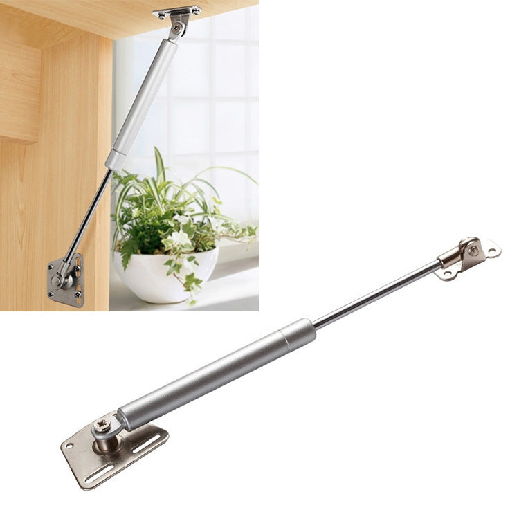 ELECTROPRIME Iron Head Cabinet Gas Holder Hydraulic Rod Buffer Telescopic Strut, 10 inch 80N (8kg)