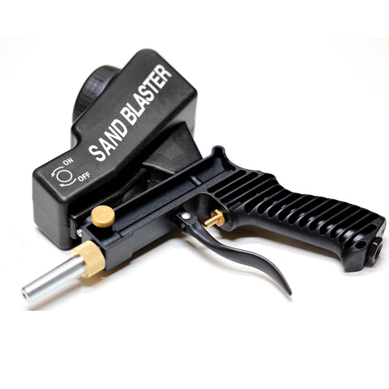 ELECTROPRIME Portable Black Gravitational Sandblasting Machine Mini Rust-proof Sandblaster