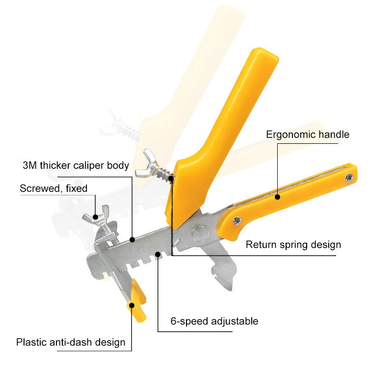 ELECTROPRIME Wall Tile Paving Locator Tool Leveler Pushing Pliers Clincher Masonry Auxiliary