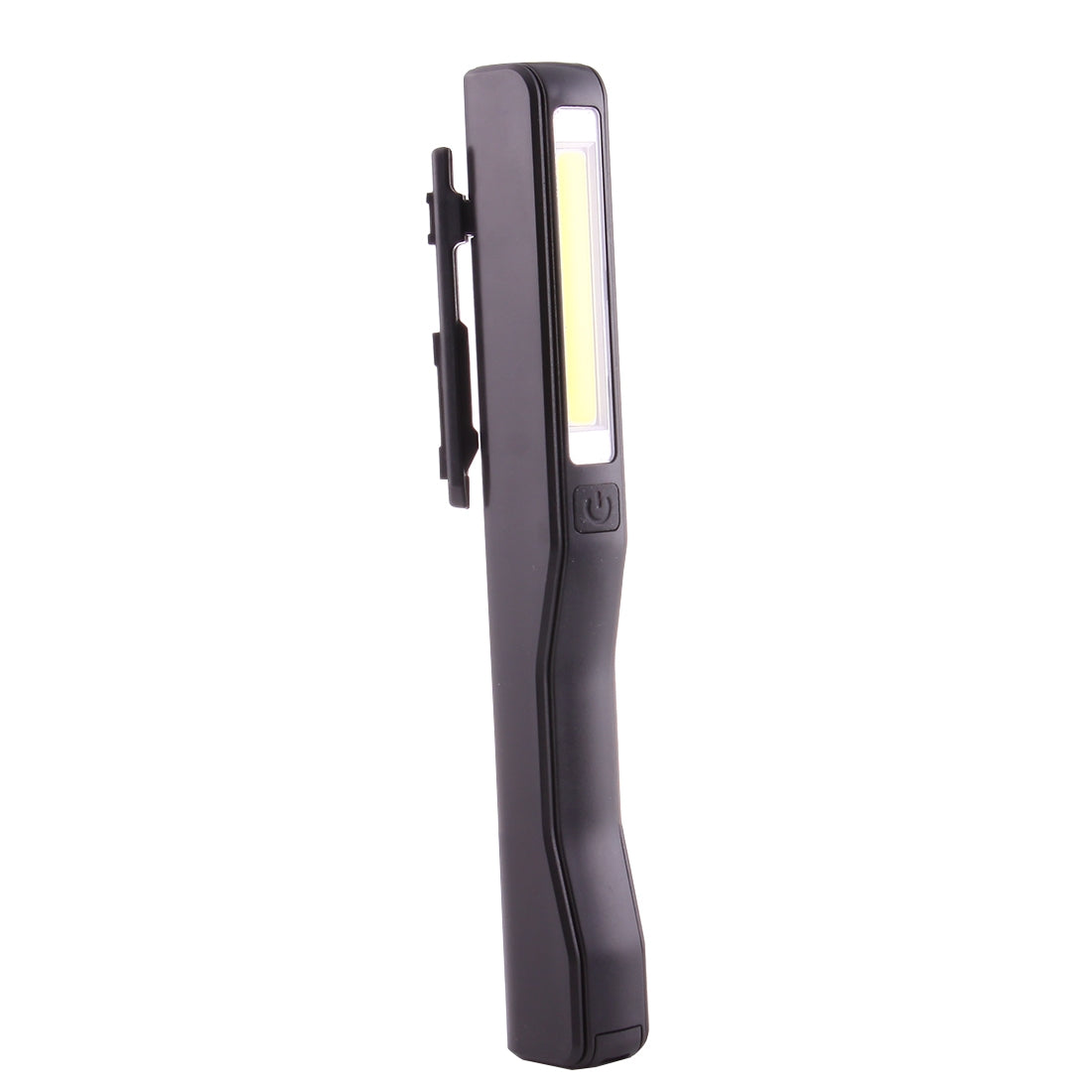 ELECTROPRIME 100LM High Brightness Pen Shape Work Light / Flashlight, White Light , COB LED 2-Modes with 90 Degree Rotatable Magnetic Pen Clip(Black)