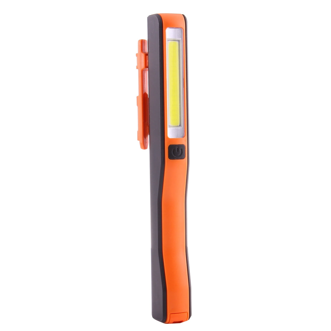 ELECTROPRIME 100LM High Brightness Pen Shape Work Light / Flashlight, White Light, COB LED 2-Modes with 90 Degree Rotatable Magnetic Pen Clip(Orange)