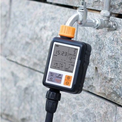 ELECTROPRIME Universal LCD Screen Sprinkler Controller Outdoor Garden Solenoid Valve Timer Automatic Watering Device Irrigation Tool