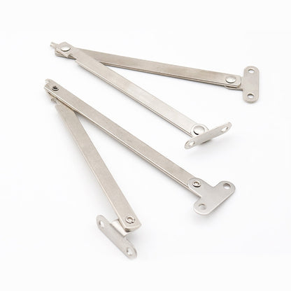 ELECTROPRIME 15 PCS Thickened Double Folding Pull Rod Cabinet Door Movable Support Rod