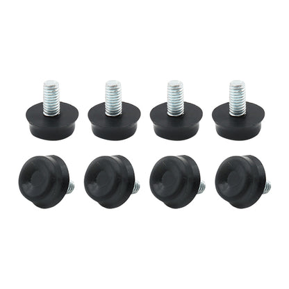 ELECTROPRIME 100 PCS Adjustable Foot Pad Furniture Screw Support Stub, M6x12