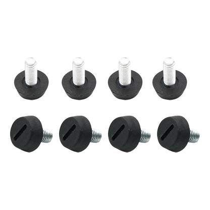 ELECTROPRIME 100 PCS Adjustable Foot Pad Furniture Screw Support Stub, M8x15
