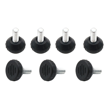 ELECTROPRIME 50 PCS Adjustable Foot Pad Furniture Screw Support Stub, M8x18