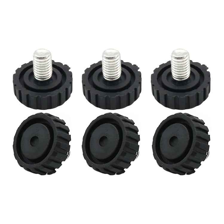 ELECTROPRIME 70 PCS Adjustable Foot Pad Furniture Screw Support Stub, M8x13