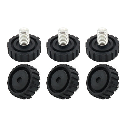 ELECTROPRIME 70 PCS Adjustable Foot Pad Furniture Screw Support Stub, M8x13