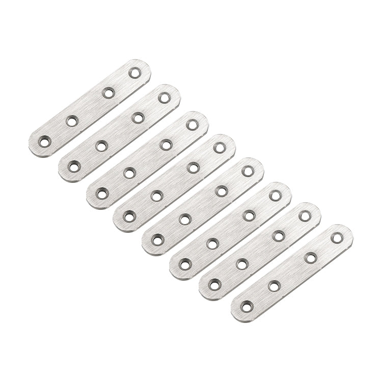 ELECTROPRIME 15 PCS Stainless Steel Connection Code Straight Connecting Piece, Number: 6