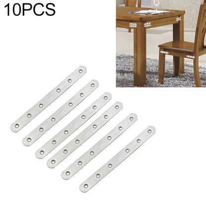 ELECTROPRIME 10 PCS Stainless Steel Connection Code Straight Connecting Piece, Number: 9
