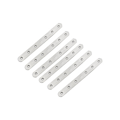 ELECTROPRIME 10 PCS Stainless Steel Connection Code Straight Connecting Piece, Number: 9