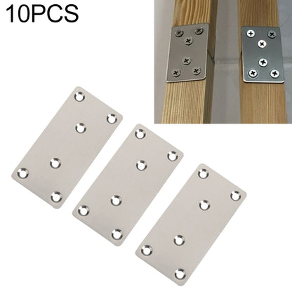 ELECTROPRIME 10 PCS Stainless Steel Connection Code Straight Connecting Piece, Number: 13
