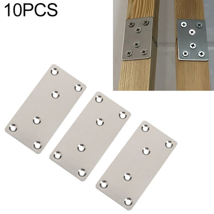 ELECTROPRIME 10 PCS Stainless Steel Connection Code Straight Connecting Piece, Number: 14
