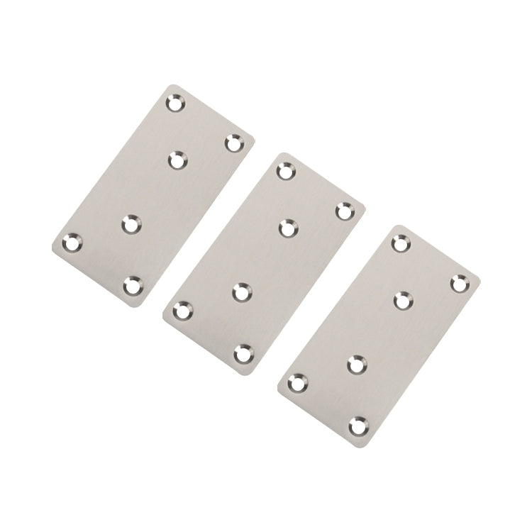 ELECTROPRIME 10 PCS Stainless Steel Connection Code Straight Connecting Piece, Number: 14