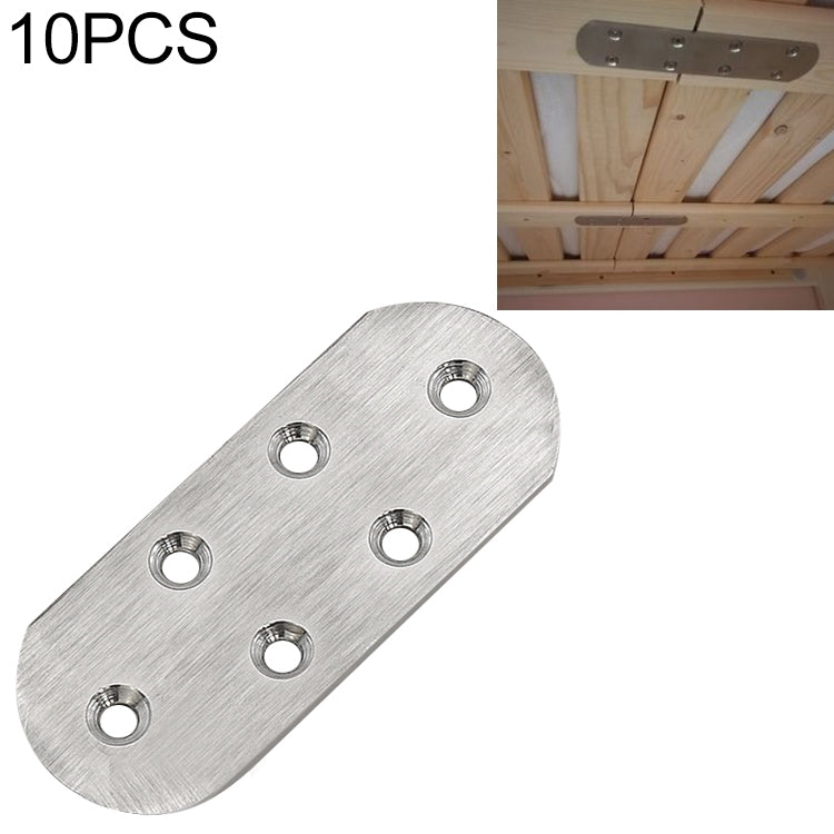 ELECTROPRIME 10 PCS Stainless Steel Connection Code Straight Connecting Piece, Number: 18