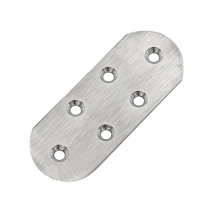 ELECTROPRIME 10 PCS Stainless Steel Connection Code Straight Connecting Piece, Number: 18