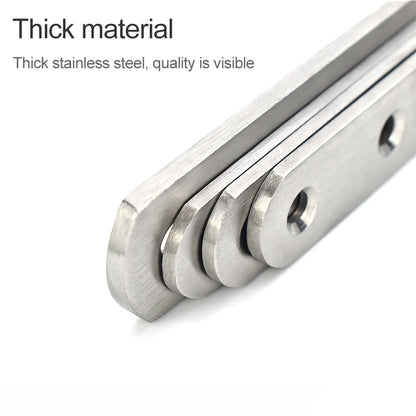 ELECTROPRIME Stainless Steel Connection Code Straight Connecting Piece, Number: 20