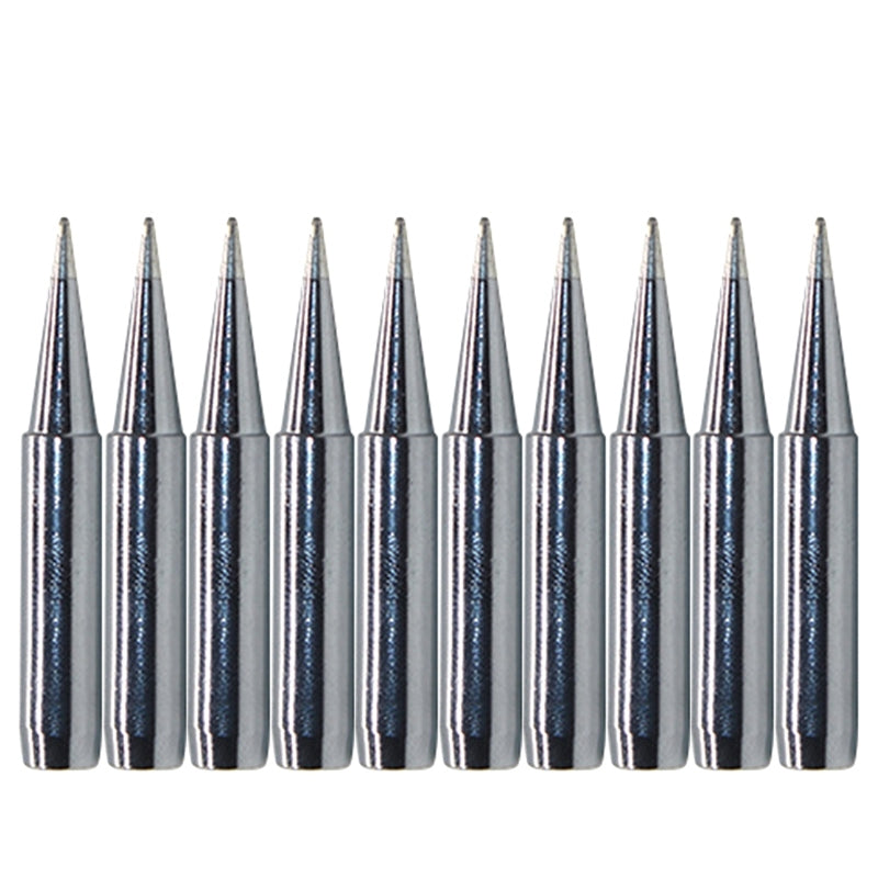 ELECTROPRIME 10 PCS 900M-T-0.8D Small D Type Lead-free Electric Welding Soldering Iron Tips