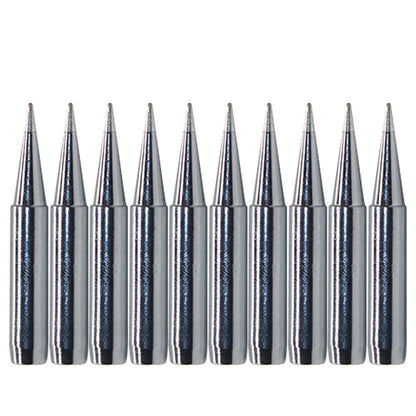 ELECTROPRIME 10 PCS 900M-T-0.8D Small D Type Lead-free Electric Welding Soldering Iron Tips