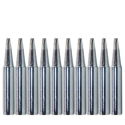 ELECTROPRIME 10 PCS 900M-T-2.4D Middle D Type Lead-free Electric Welding Soldering Iron Tips