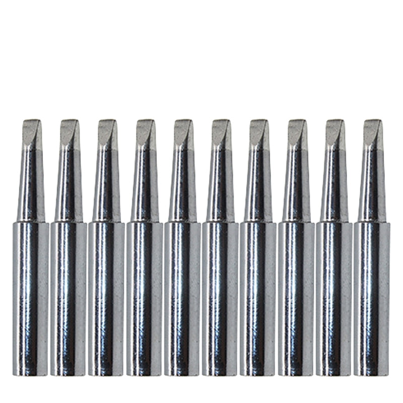 ELECTROPRIME 10 PCS 900M-T-3.2D Big D Type Lead-free Electric Welding Soldering Iron Tips