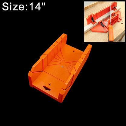 ELECTROPRIME 14 Inch Thicken Miter Saw Cabinets Multi-function Woodworking Hand Tools Home DIY Wood Working Hand Saws Clamped Box