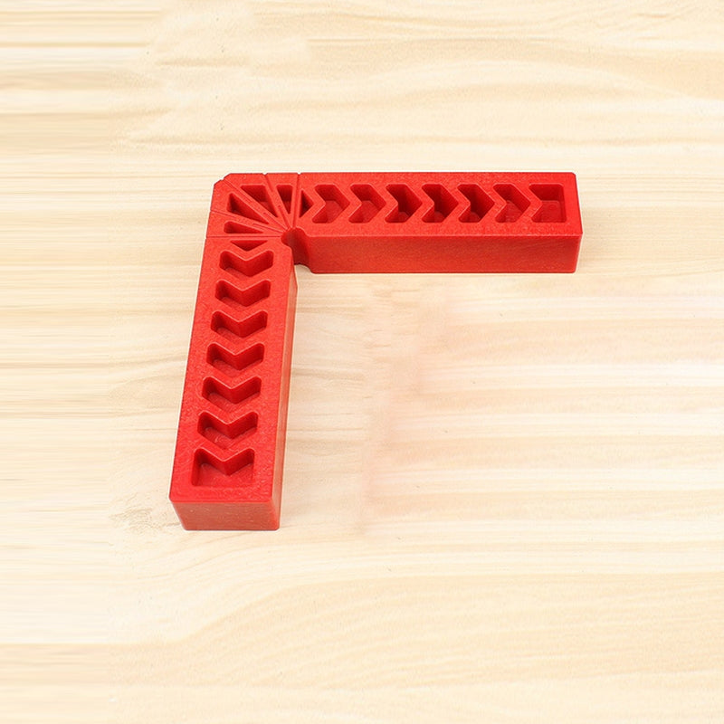 ELECTROPRIME 6 Inch Plastic 90 Degree Woodworking Auxiliary Positioner Square Ruler Fixing Tool