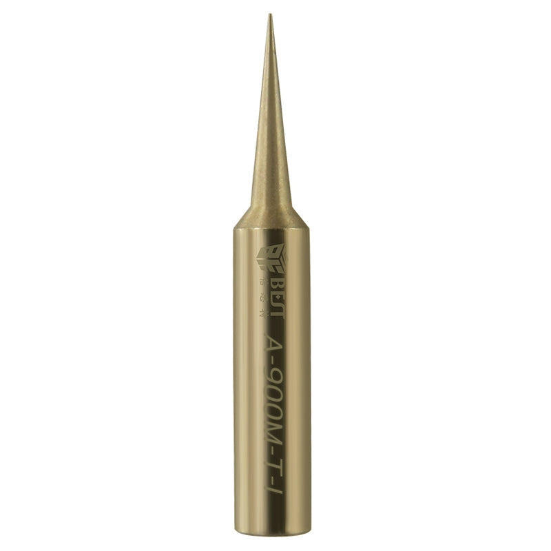 ELECTROPRIME 10 PCS BEST Pure Copper Low Temperature Soldering Iron Tip Special for Welding Fly Jump Wire A-900M-T-I