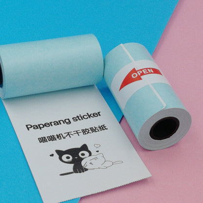 ELECTROPRIME 10 PCS Adhesive Thermal Label Printer Paper Sticker for PAPERANG P1/ P2 / A6 , Size: 57 x 30 mm(White)