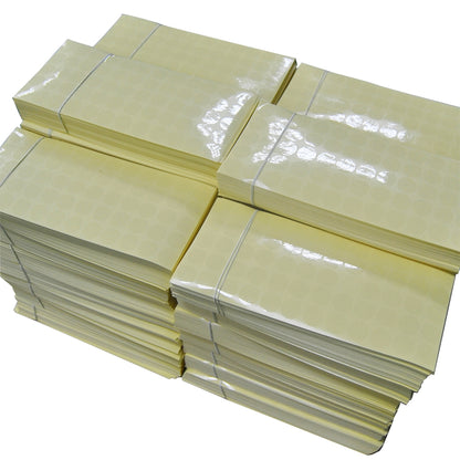 ELECTROPRIME 10000 PCS Transparent Round Shape Self-adhesive Sealing Sticker, Diameter: 30mm