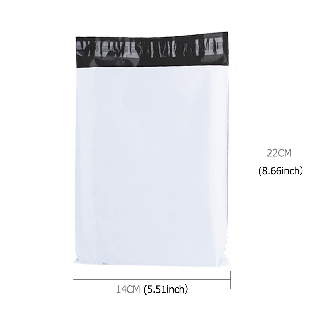 ELECTROPRIME 100pcs/pack Mailing Bag for Air Column Cushion Bag Packing, Size: 14cm x 22cm, Customize Logo & Design