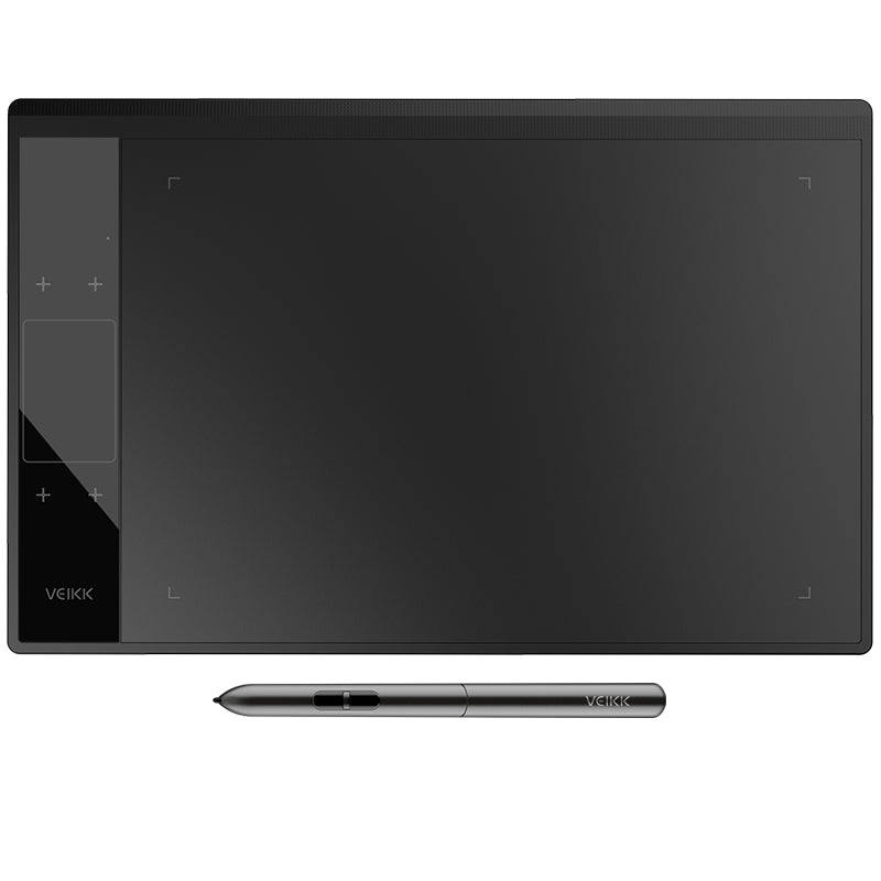 ELECTROPRIME VEIKK A30 10x6 inch 5080 LPI Smart Touch Electronic Graphic Tablet, with Type-c Interface