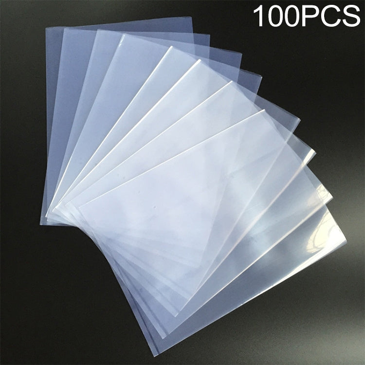 ELECTROPRIME 100 PCS Sealer Closer Machine Special Transparent Plastic Bag with Customized Logo & Design, Size: 23cm x 33cm