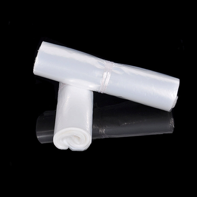 ELECTROPRIME 100 PCS Sealer Closer Machine Special Transparent Plastic Bag with Customized Logo & Design, Size: 23cm x 33cm