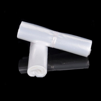 ELECTROPRIME 100 PCS Sealer Closer Machine Special Transparent Plastic Bag with Customized Logo & Design, Size: 23cm x 33cm